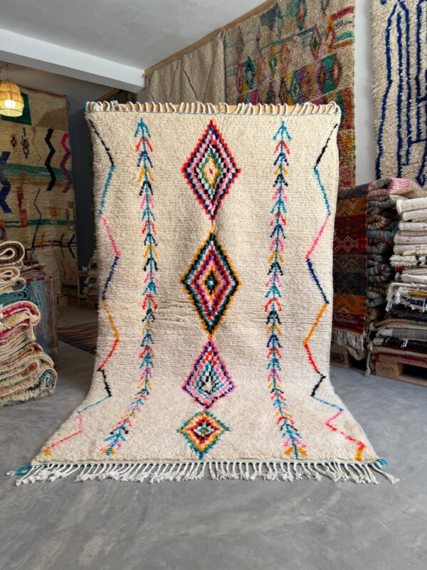 The Radiant Path – Handwoven Azilal Wool Rug