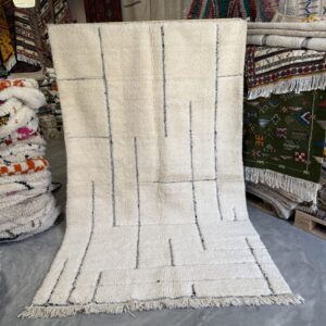 Handmade Moroccan Beni Ourain Rug