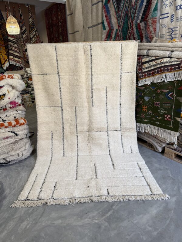 Handmade Moroccan Beni Ourain Rug