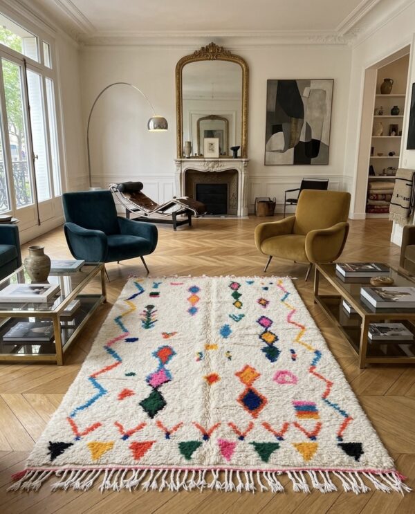 Abstract Azilal Moroccan Rug