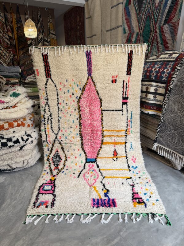 Vintage Moroccan Azilal Rug
