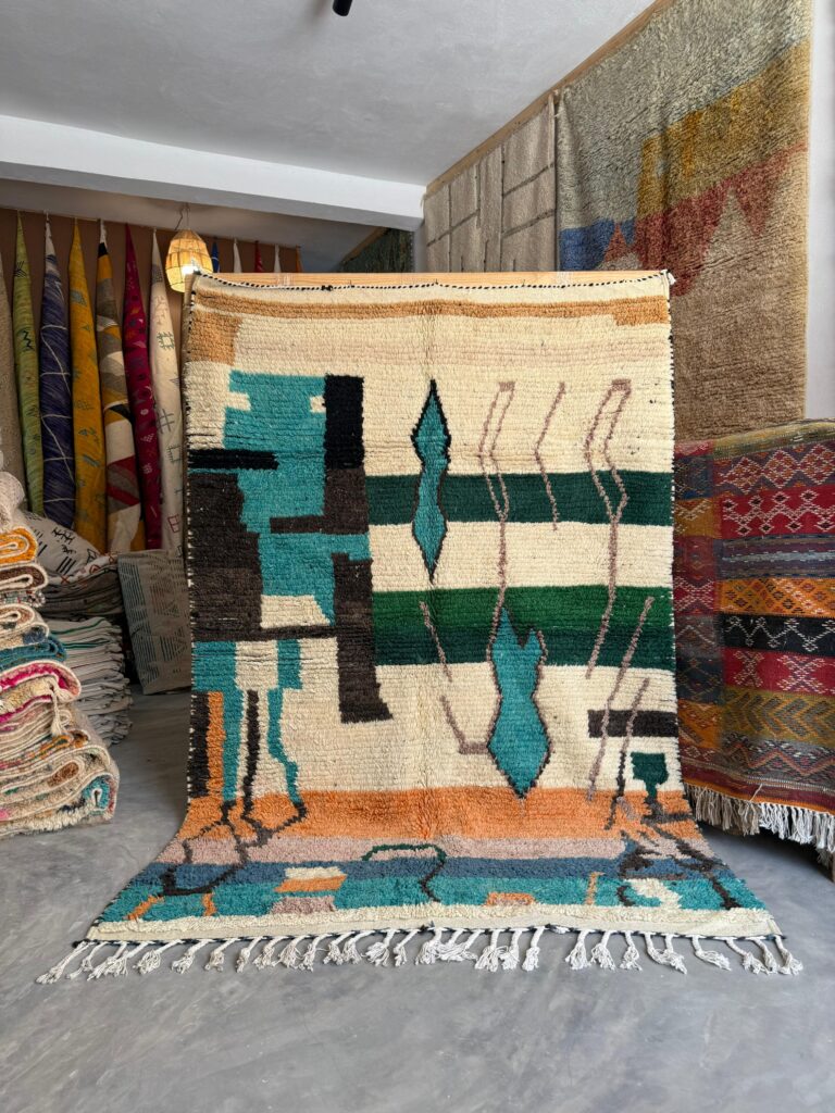 Handwoven Boujaad Wool Rug
