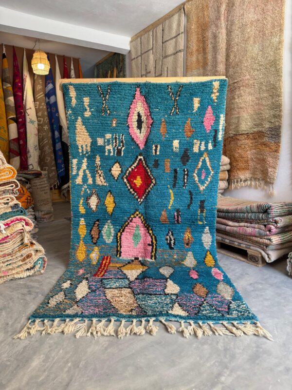 Handmade Boujaad Wool Rug