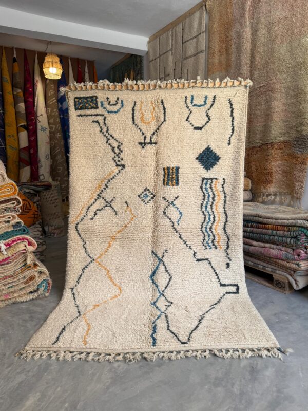 Abrid n Tazla – Authentic Boujaad Wool Rug