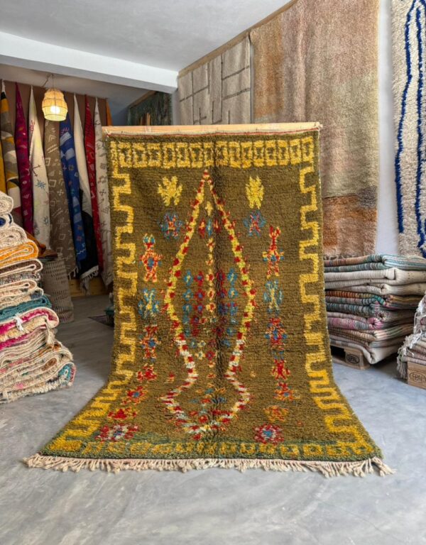 Tislit n Uzegza – Handwoven Boujaad Wool Rug