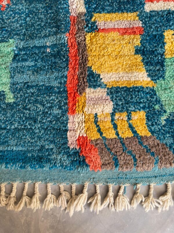 Handmade Boujaad Wool Rug