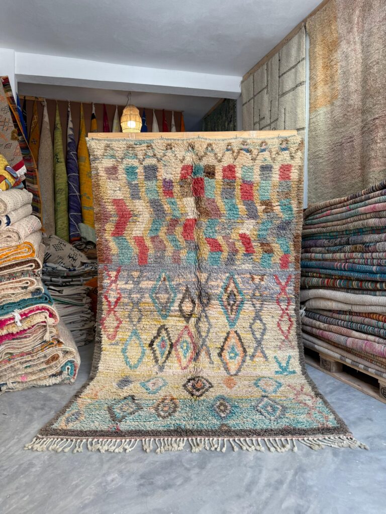 Handwoven Boujaad Wool Rug