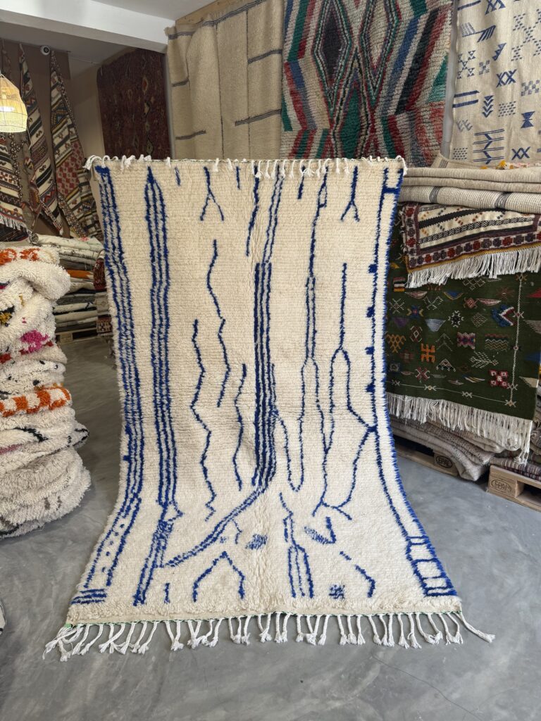 Vintage Moroccan Azilal Rug