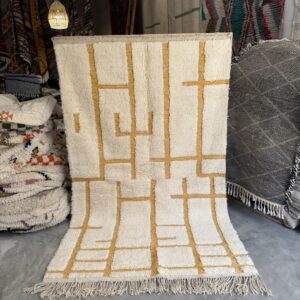 Handwoven Beni Ourain Wool Rug