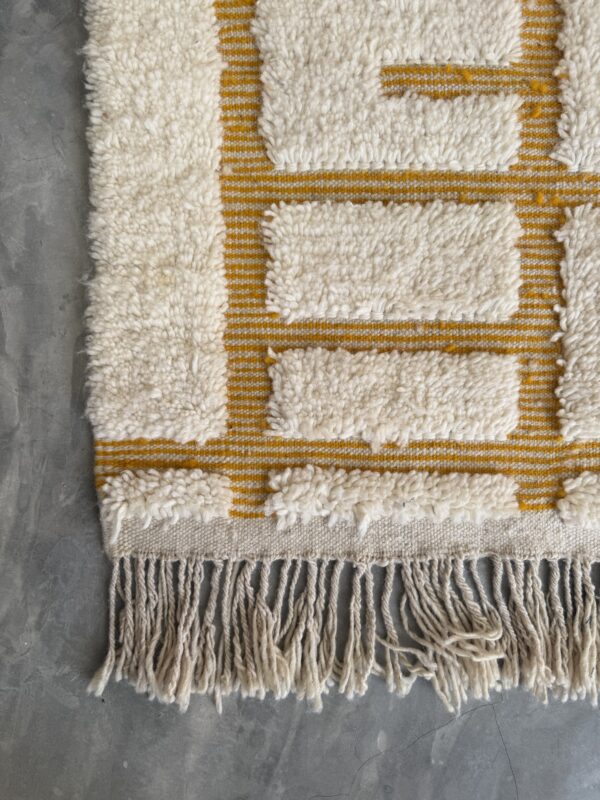 Handwoven Beni Ourain Wool Rug