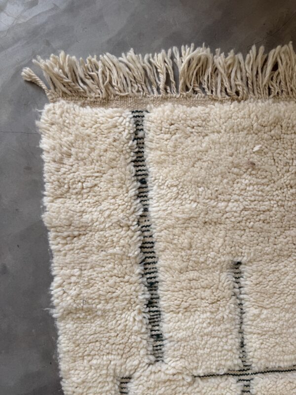 Vintage Moroccan Beni Ourain Rug
