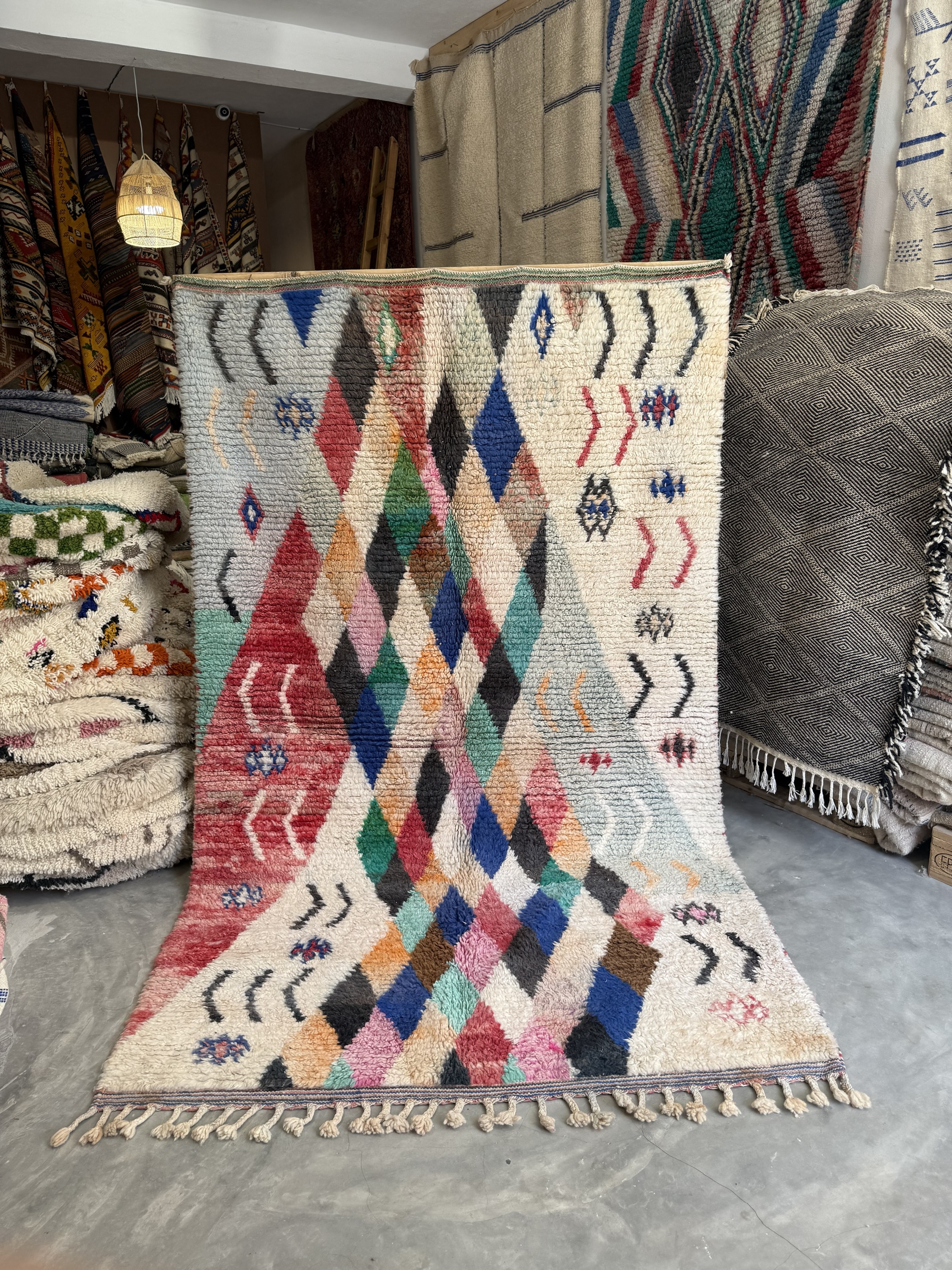 Handmade Moroccan rug