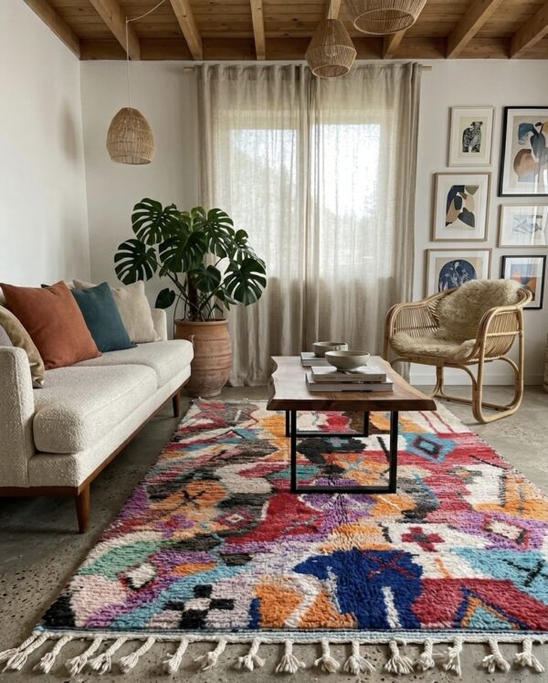 Moroccan Boujaad Rug