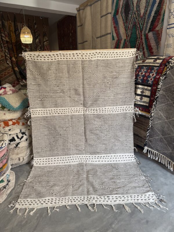 The Whispering Earth – Handwoven Kilim Rug
