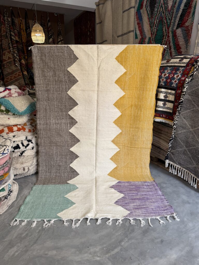 Vintage Moroccan Kilim Rug