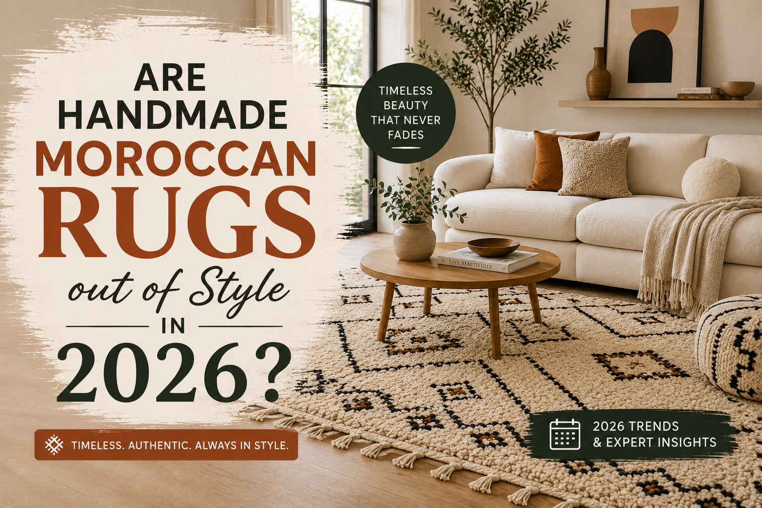 Are Handmade Moroccan Rugs Out of Style in 2026