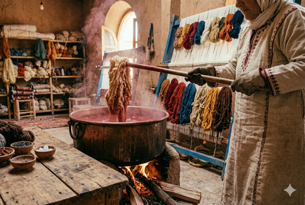 How Are Moroccan Rugs Made