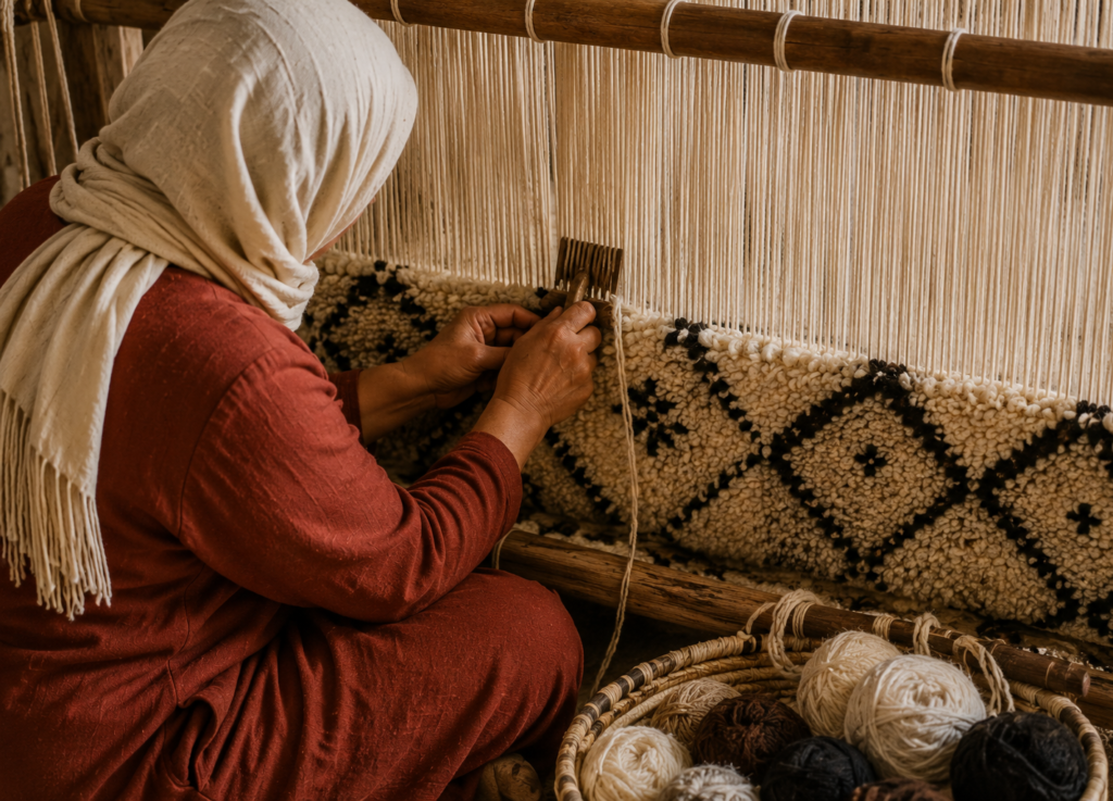 How Are Moroccan Rugs Made