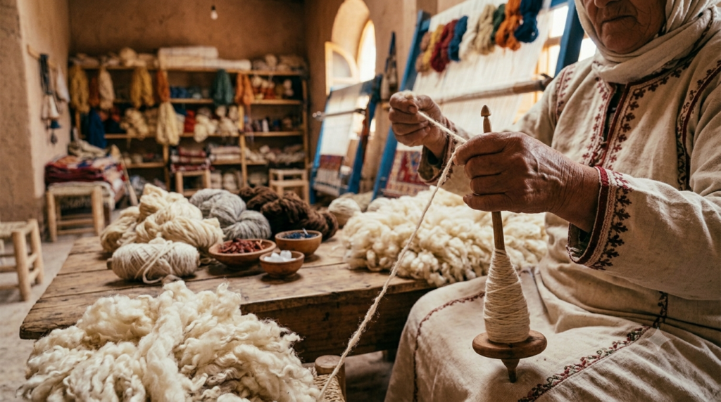 How Are Moroccan Rugs Made