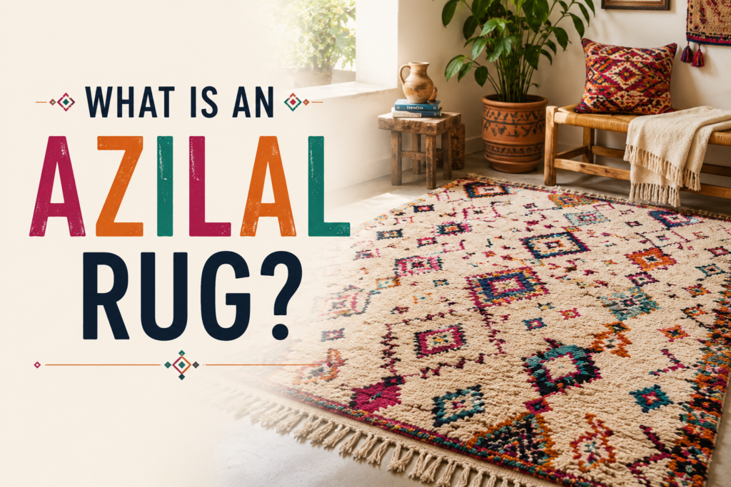 What Is an Azilal Rug? The Complete Guide to Morocco’s Most Unique Handmade Rugs