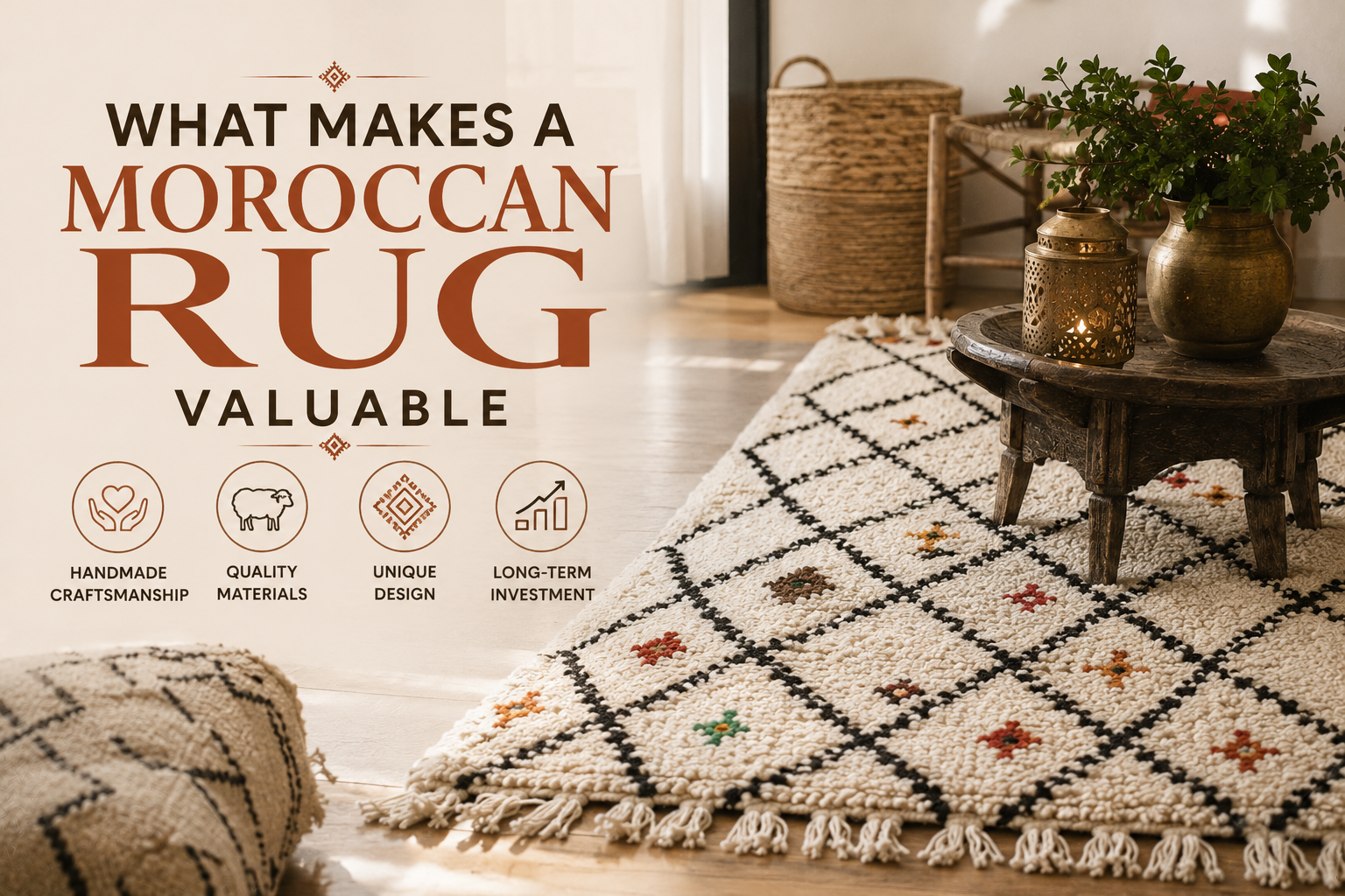 What Makes a Moroccan Rug Valuable