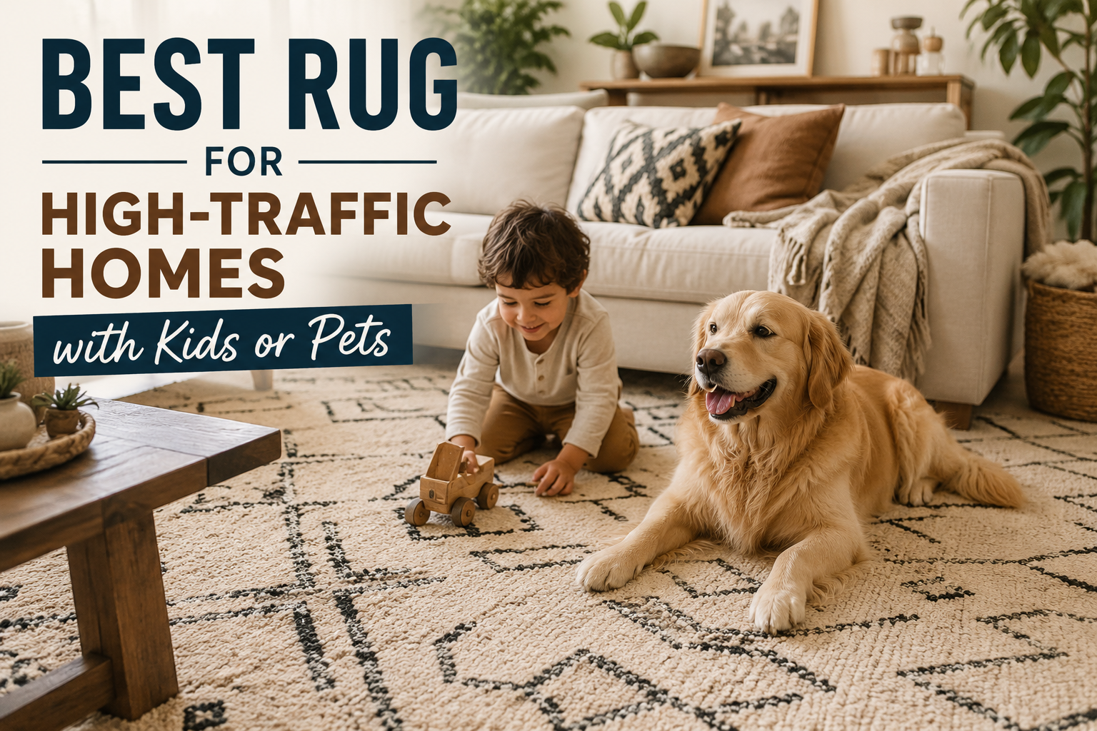 What Makes a Rug Suitable for Busy Homes