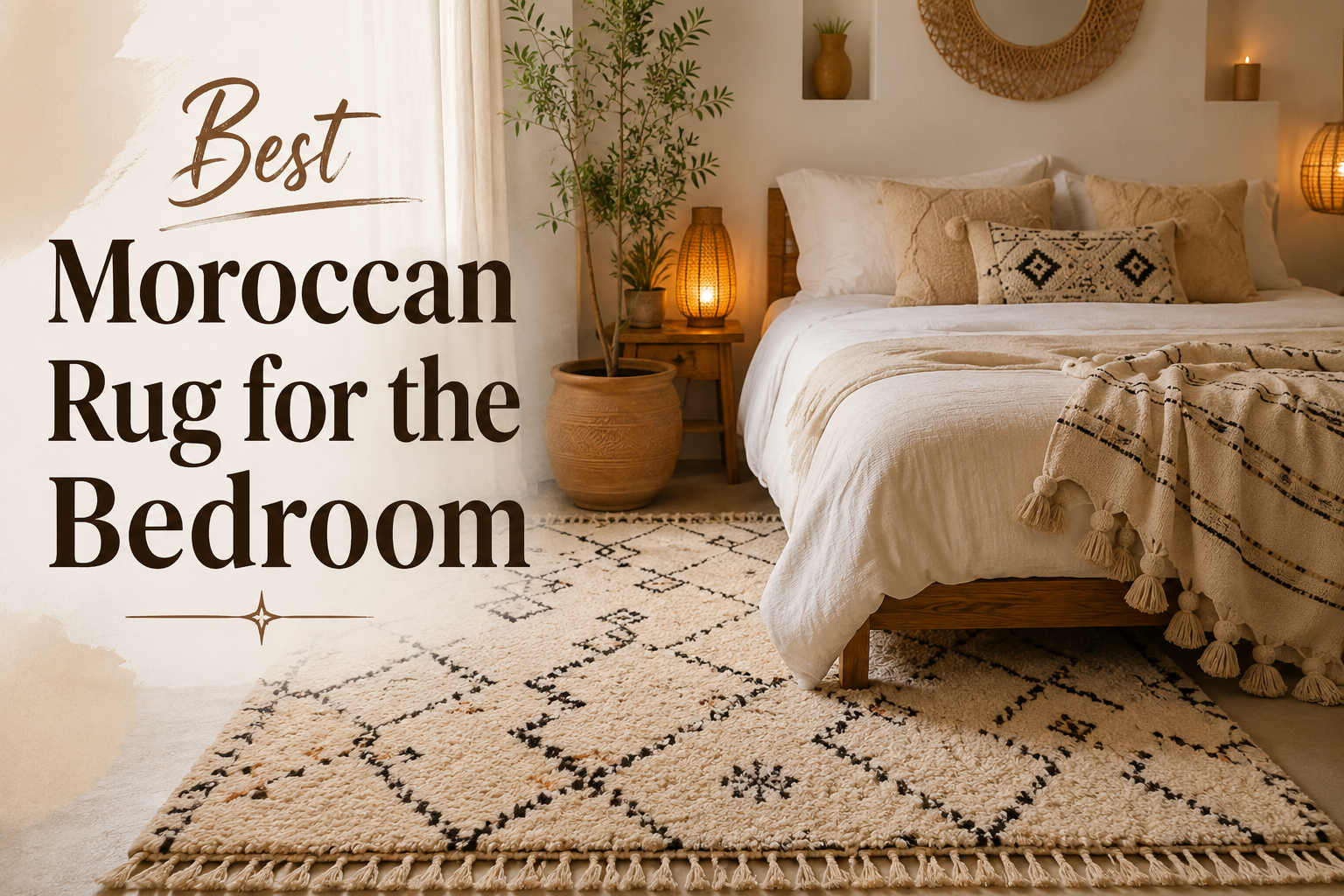 best morocan rug for the bedroom