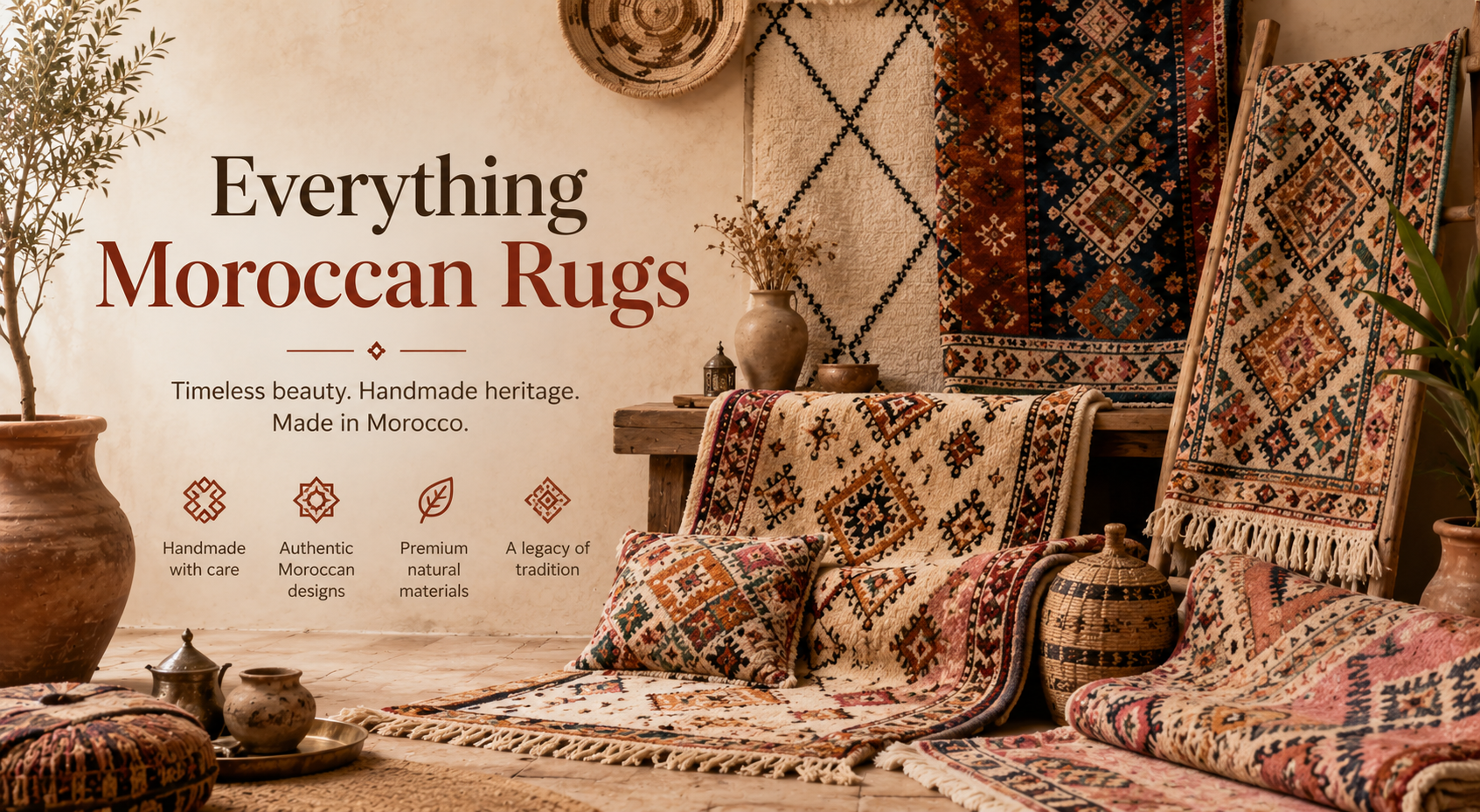 Handmade moroccan rugs