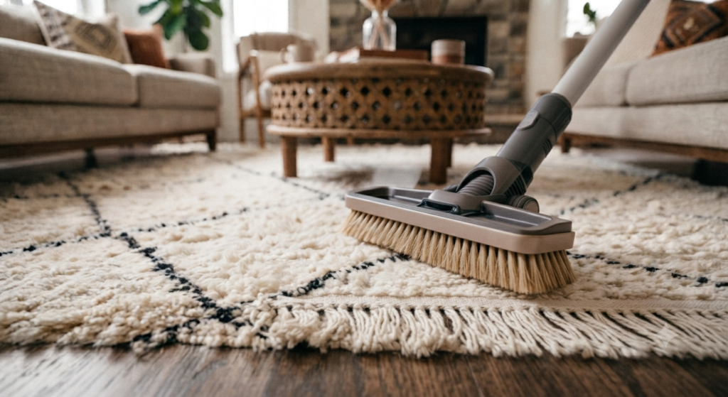 Vacuum a Moroccan Rug