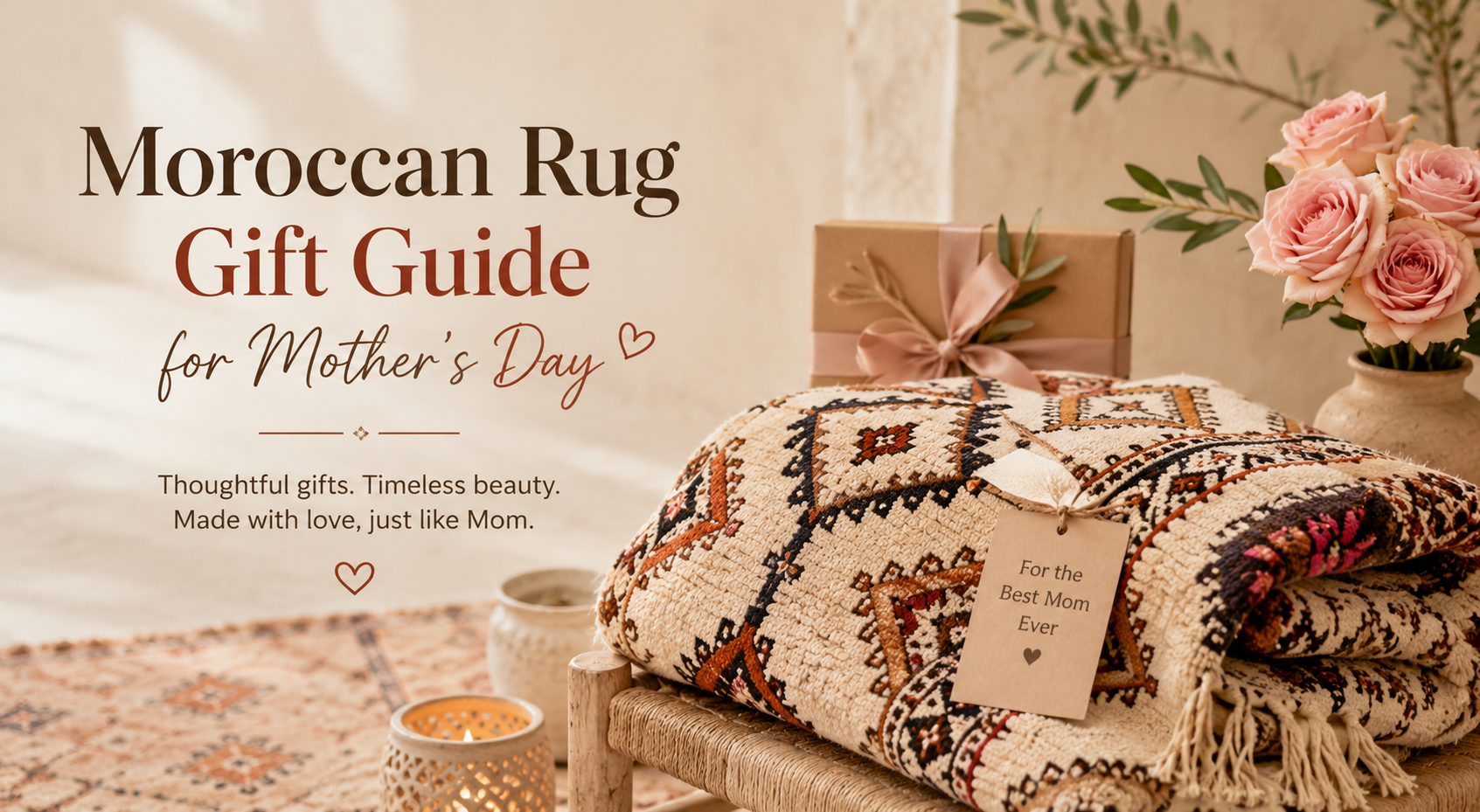 Moroccan Rug Gift Guide for Mother's Day