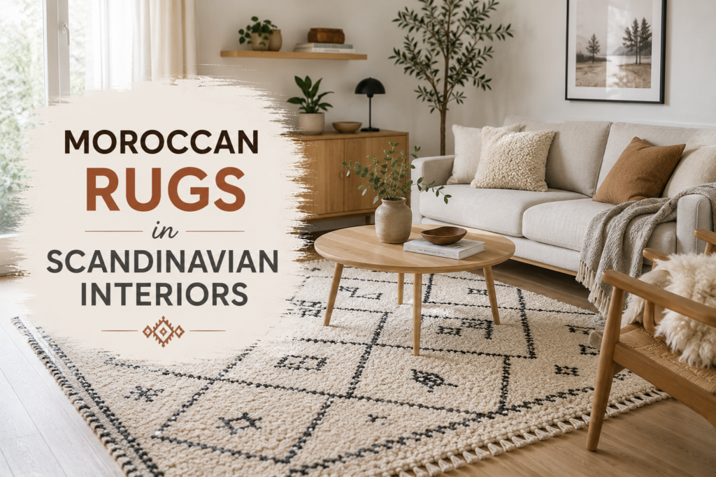 Moroccan Rugs in Scandinavian Interiors: Why This Timeless Design Pairing Works