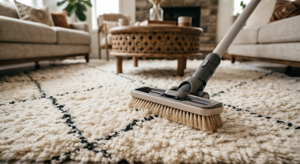 Vacuum a Moroccan Rug